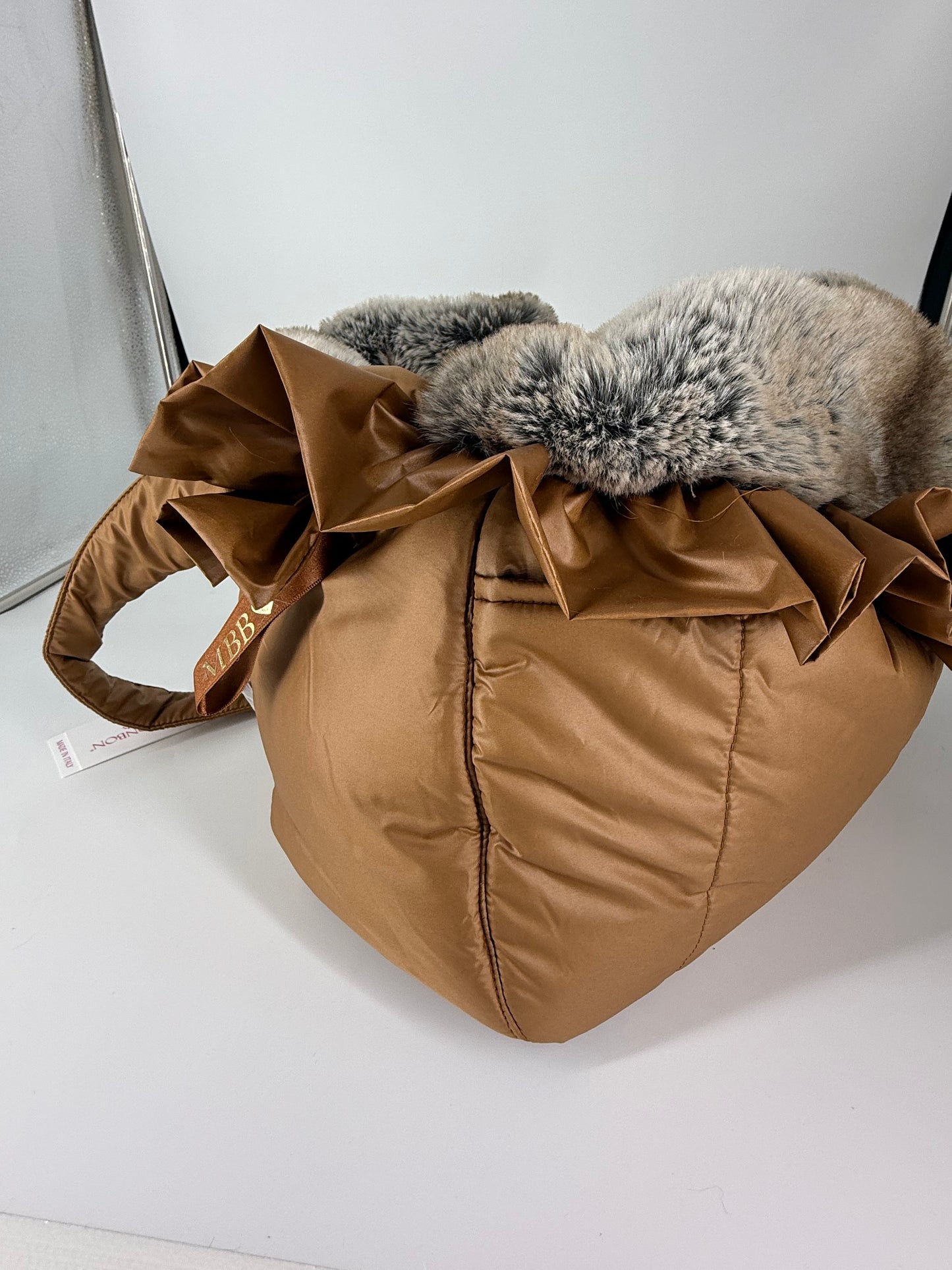 Ma belle shoulder bag cognac  chincilla brown