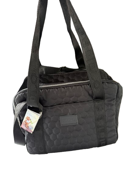 Travelbag Rita Quilted Black