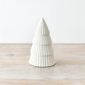 Shining White Festive Tree 16.8cm