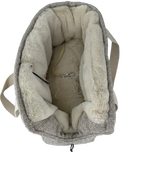 Magaret Bag Chanel taupe + panna faux fur