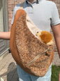 Luno shoulderbag Camel - cognac  ecoleather