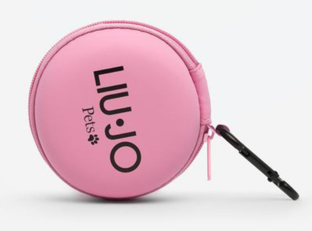 Waste bag holder blossom pink