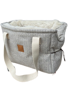 Magaret Bag Chanel taupe + panna faux fur