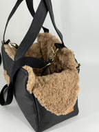 SiSi BAG Black with Teddy met schouderriem